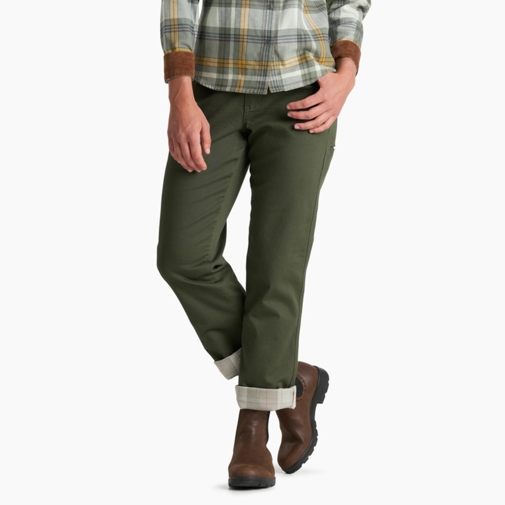 Kuhl Women’s Kontour Lined Pants size 2 in Dark Moss Green NWOT